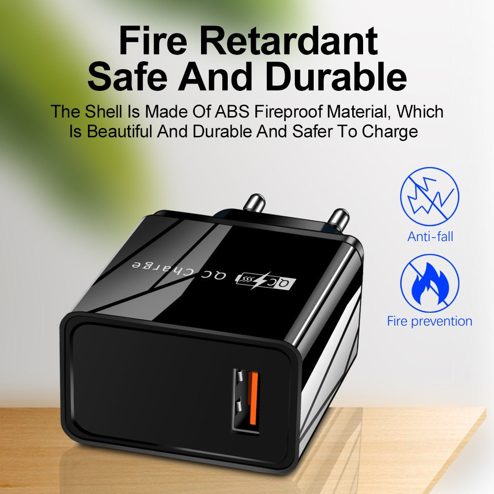 Chargeur secteur rapide 20 W pour téléphone