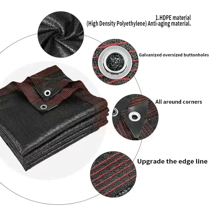 Filet d’ombrage en PEHD pour jardin, terrasse et serre - APPRO-DISTRI