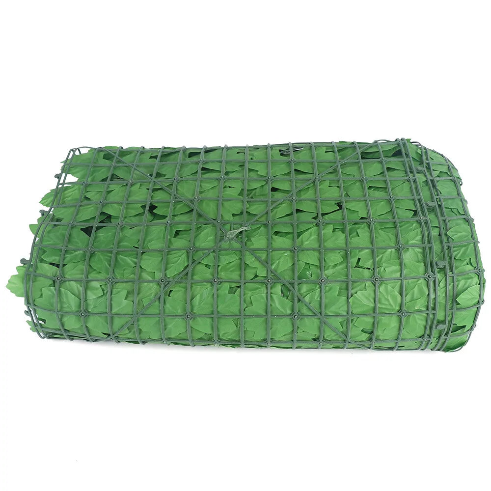 Brise-vue artificiel feuilles d’érable 3 × 1 m – vert - APPRO-DISTRI