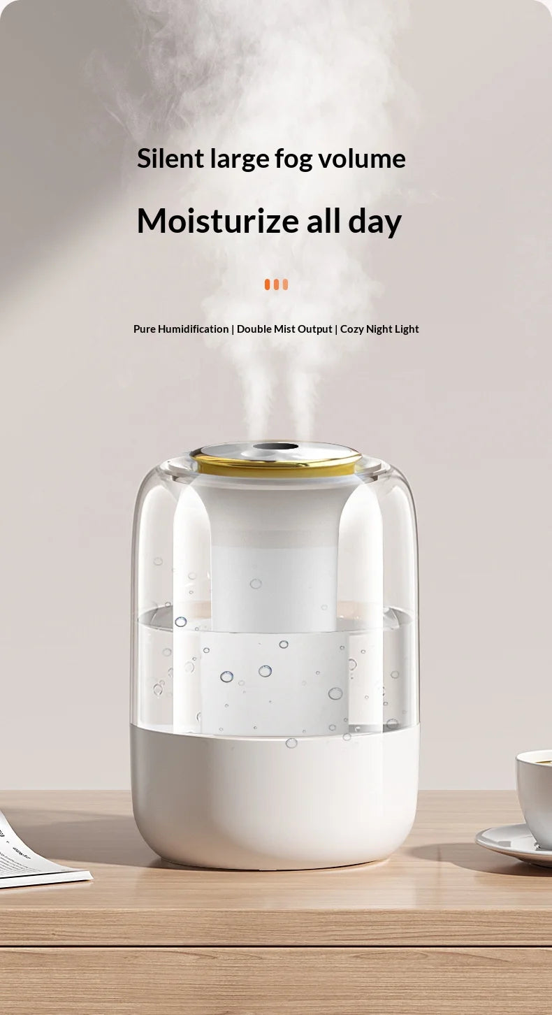 Humidificateur d’air blanc à brume fine – 5 W