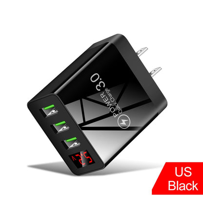Chargeur mural 3 USB avec affichage numérique, 3,1 A