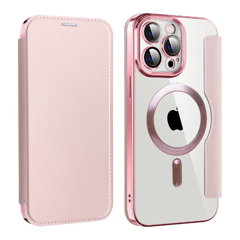 Suitable for iPhone 16 wireless charging phone case Apple 14 protective case plug-in card 13 Pro
