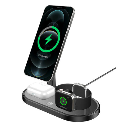 Magsafe 3 In 1 Wireless Charger For Apple iPhone 12 Mobile Phone Wireless Charging Magnetic Suction Wireless Charger