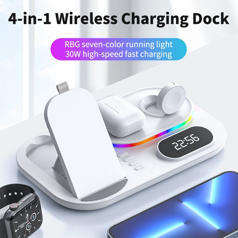 3-in-1 wireless charger Magsafe suitable for Apple multifunctional magnetic wireless fast charging