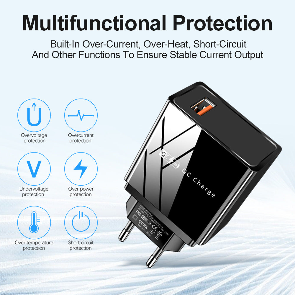 Chargeur secteur rapide 20 W pour téléphone