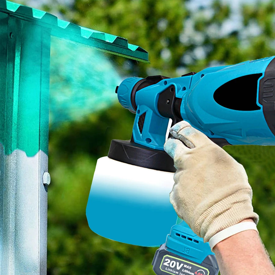 Pulvérisateur de peinture sans fil 800 ml, batterie 18 V