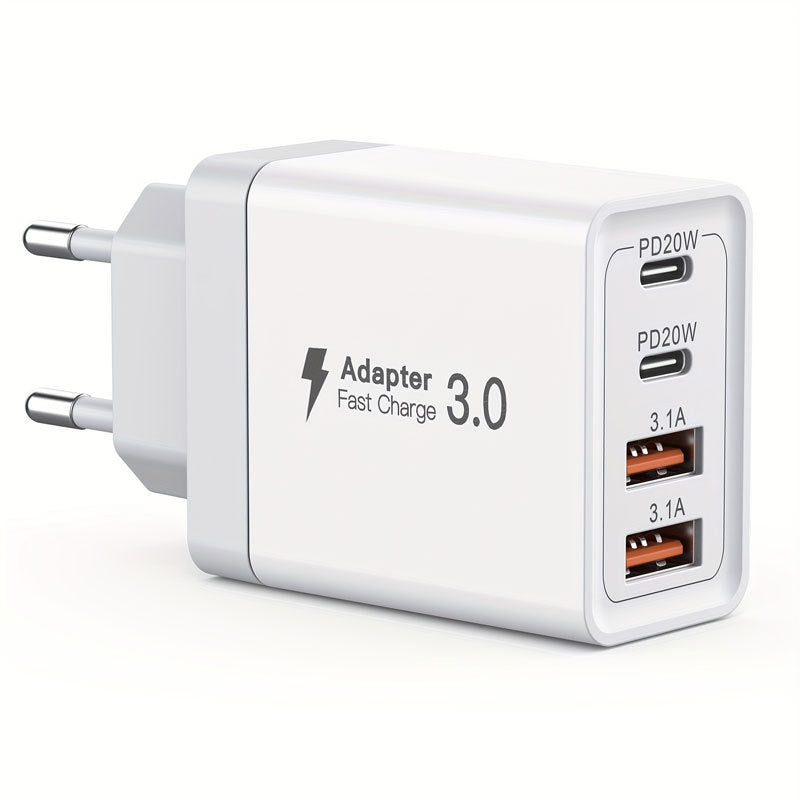 Chargeur secteur rapide multiport PD USB pour iPhone 17 et 16