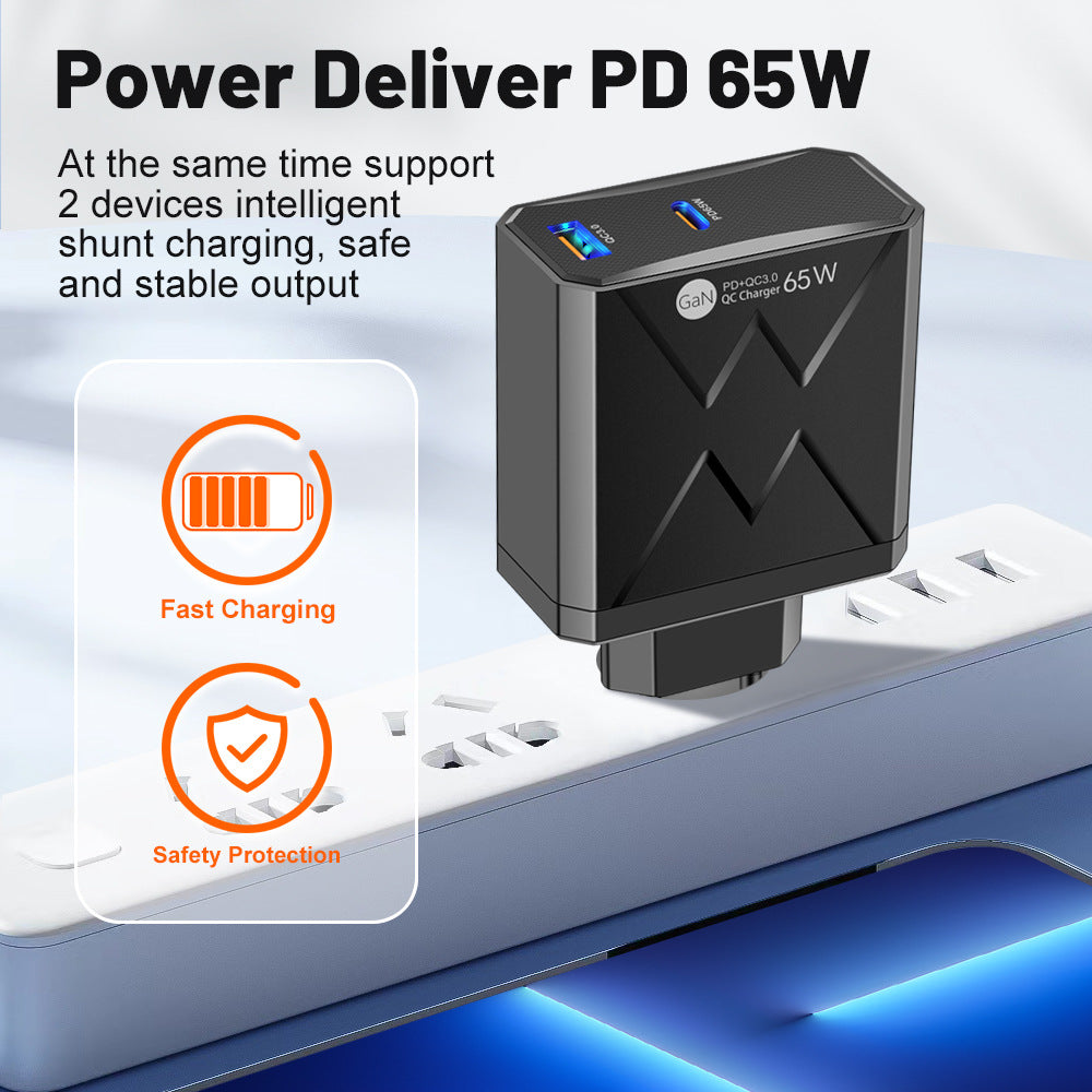 Chargeur mural USB multiports avec charge rapide QC 3.0