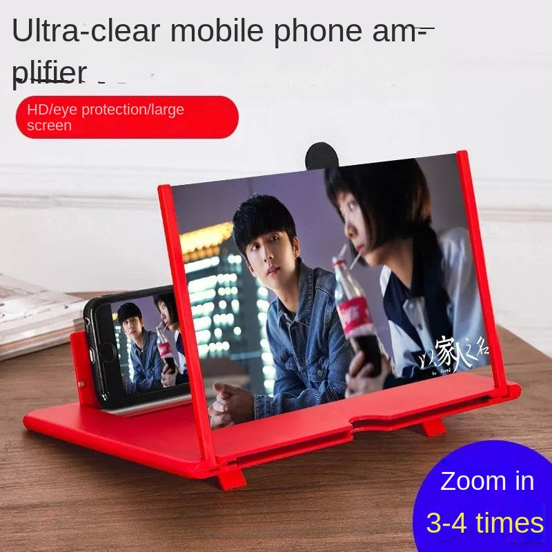 Loupe écran téléphone 10 pouces avec support extensible