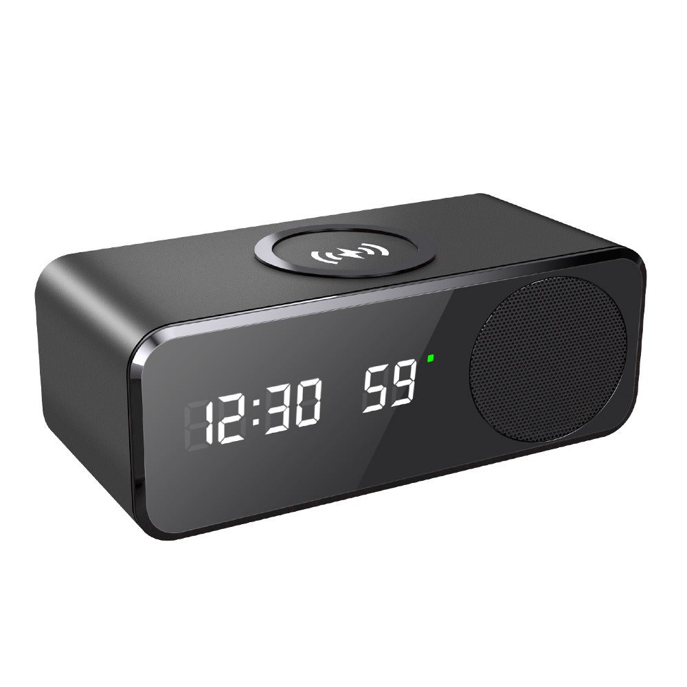 Enceinte Bluetooth avec horloge et charge sans fil