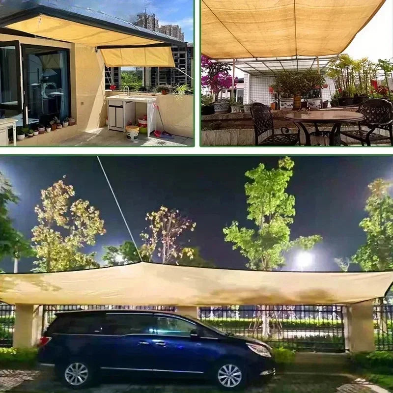 Filet d’ombrage en PEHD pour jardin, terrasse et serre - APPRO-DISTRI