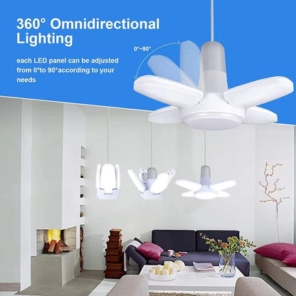 Ampoule LED pliable E27 28 W – Blanc froid