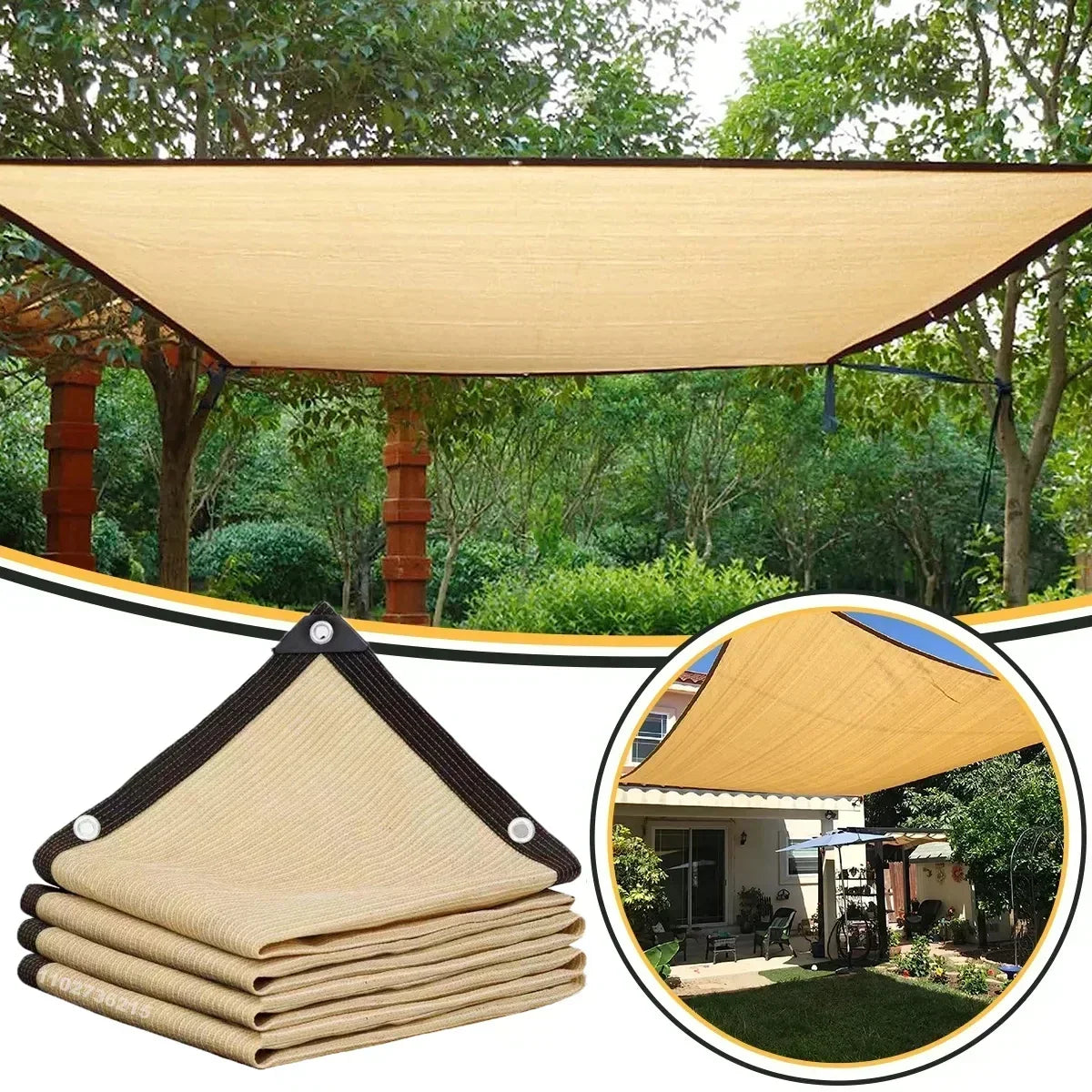 Filet d’ombrage en PEHD pour jardin, terrasse et serre - APPRO-DISTRI