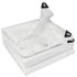 Bâche imperméable blanche Outsunny 6 × 4 m, 140 g/m² - APPRO-DISTRI
