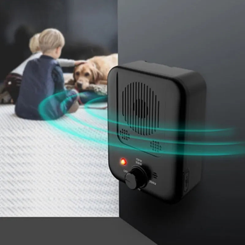Dispositif anti-aboiement à ultrasons pour chien
