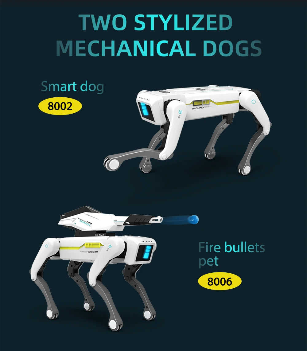 Chien robot télécommandé intelligent Teeggi