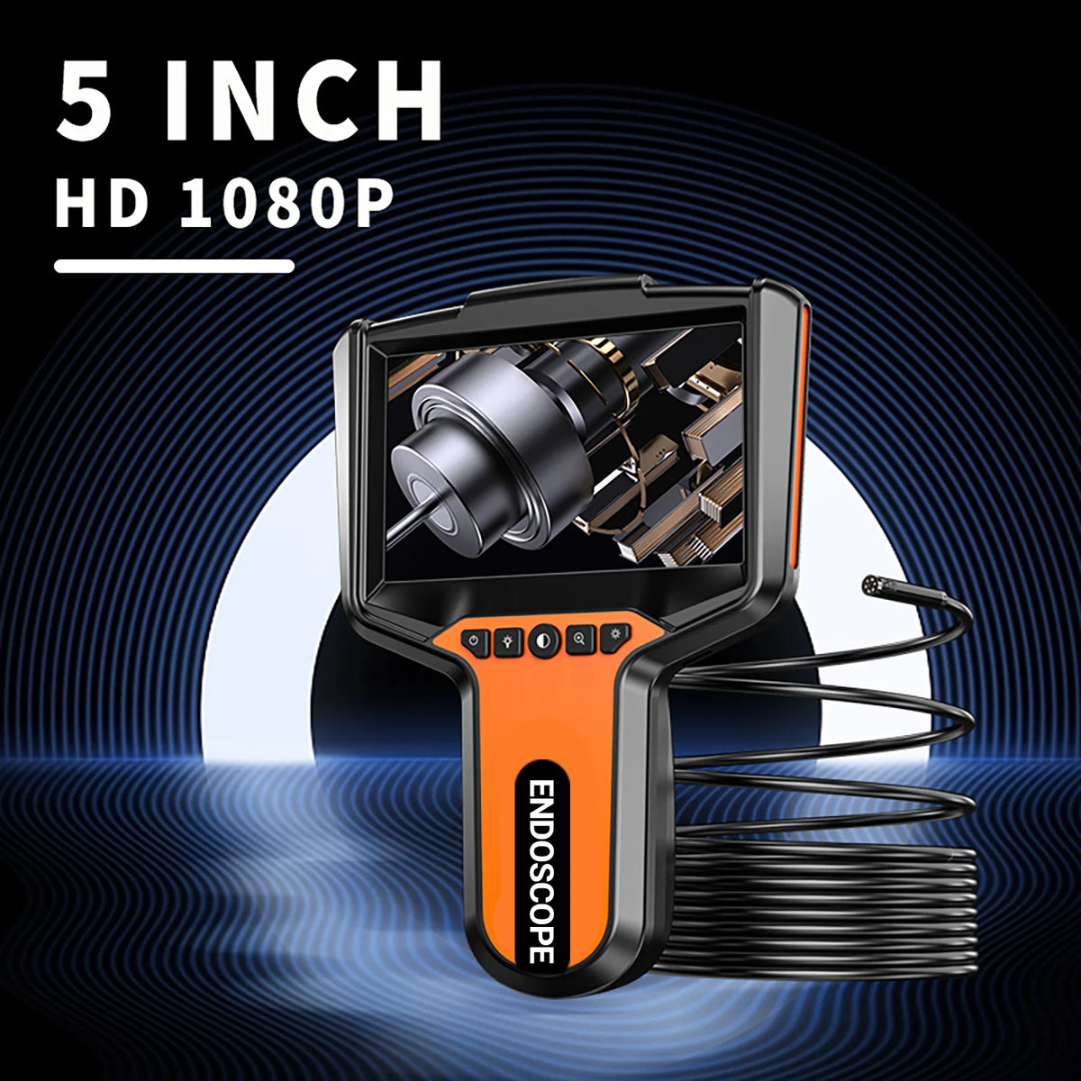 Caméra d’inspection G50 5,5 mm avec écran 5 pouces