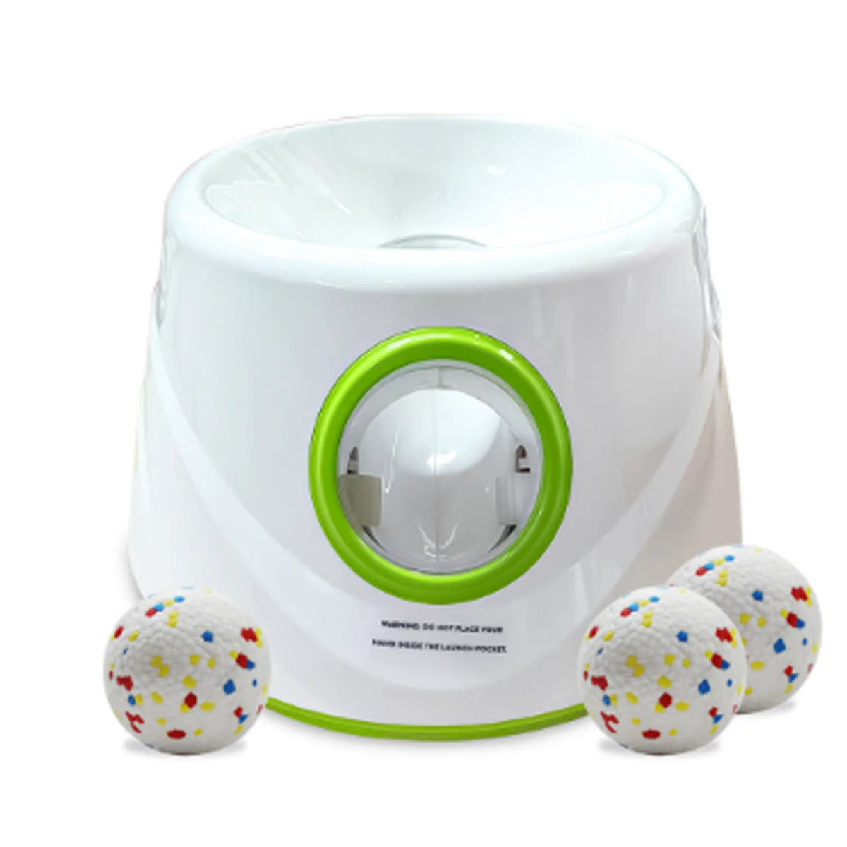 Lanceur automatique de balles pour chien rechargeable