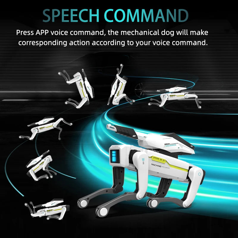 Chien robot télécommandé intelligent Teeggi