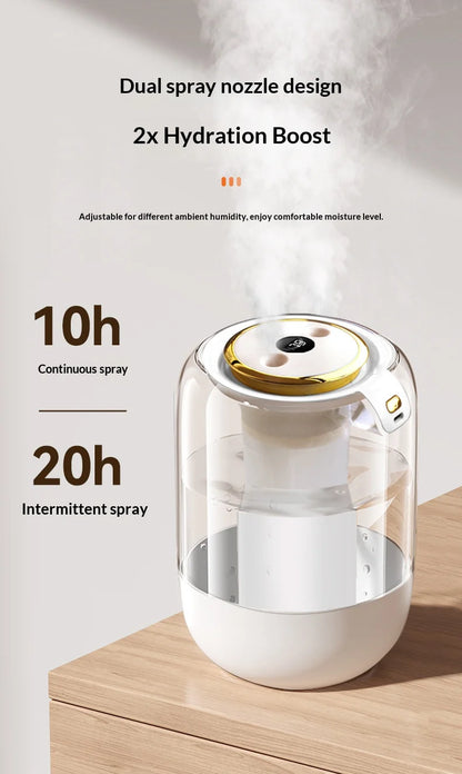 Humidificateur d’air blanc à brume fine – 5 W