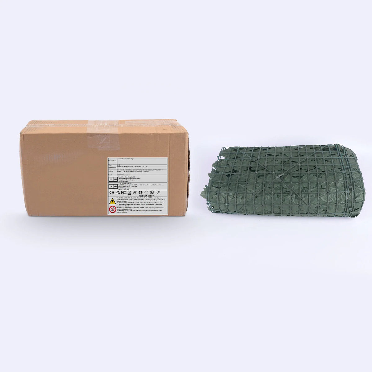 Brise-vue artificiel feuilles d’érable 3 × 1 m – vert - APPRO-DISTRI