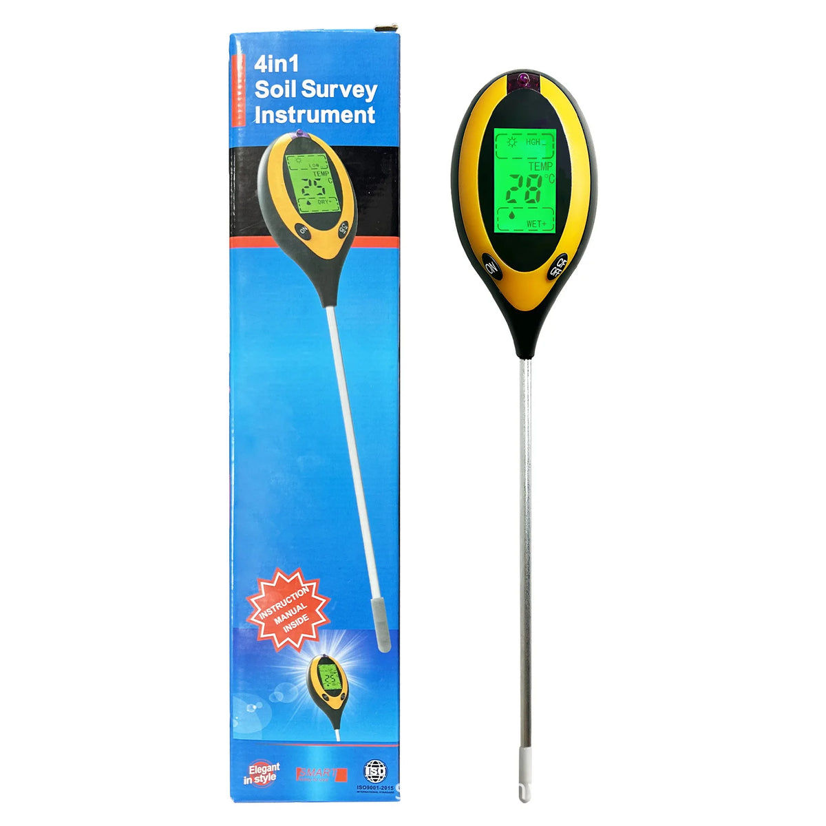 Testeur de sol pour jardin – pH et humidité - APPRO-DISTRI