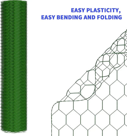 Grillage hexagonal vert 50 cm × 25 m – maille 25 mm - APPRO-DISTRI