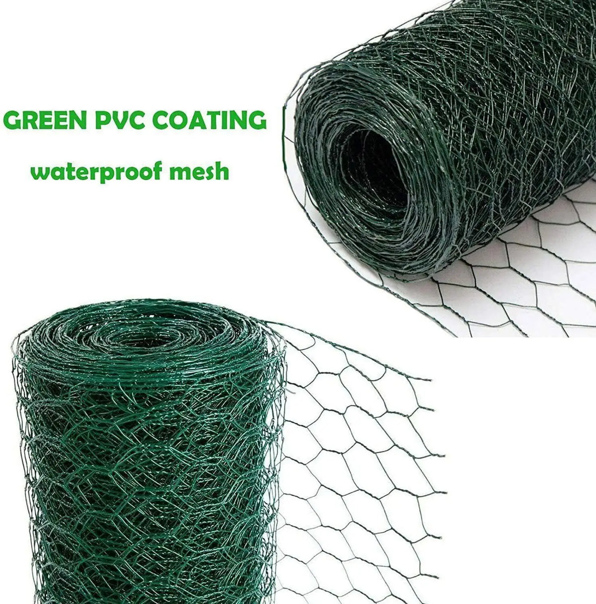Grillage hexagonal vert 50 cm × 25 m – maille 25 mm - APPRO-DISTRI