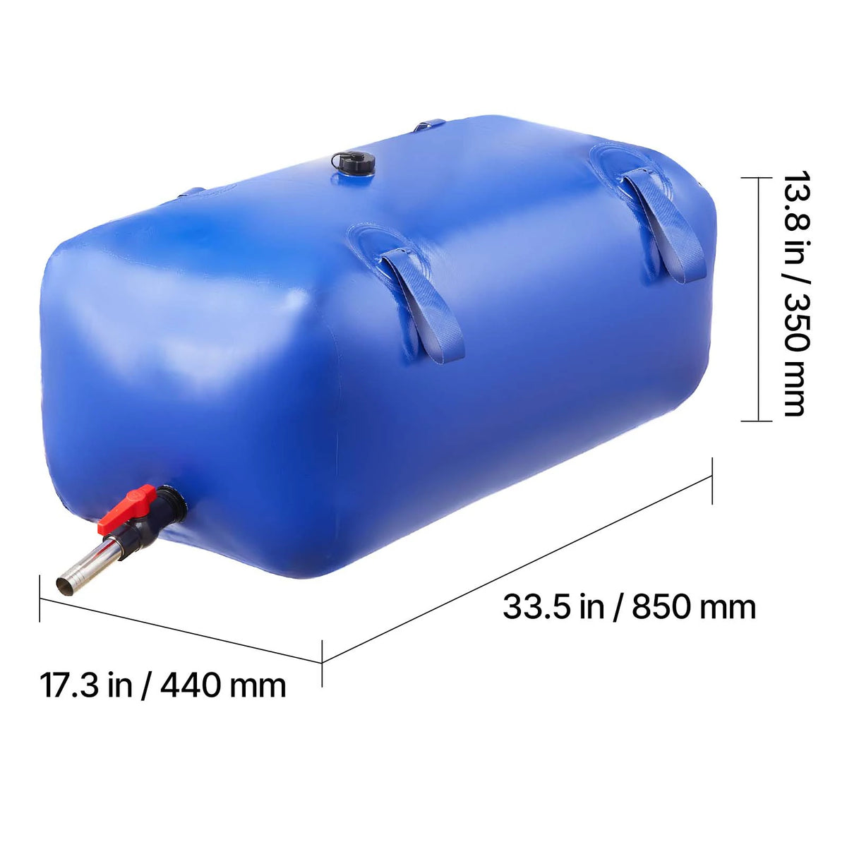 Réservoir d’eau souple pliable SucceBuy, de 113 à 1 000 L - APPRO-DISTRI