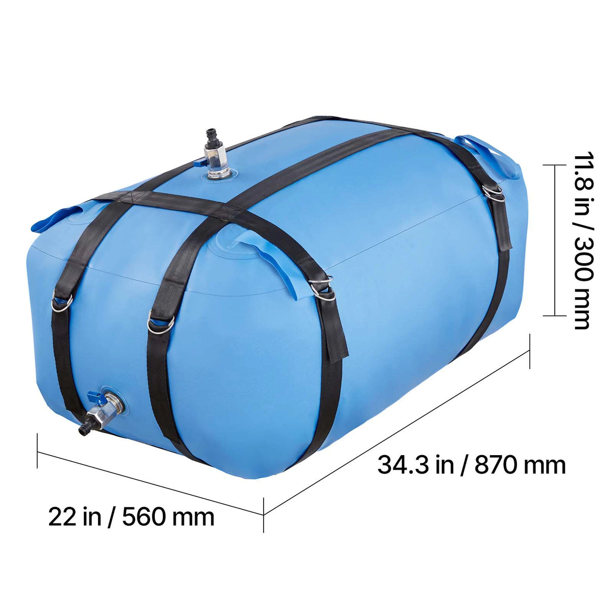 Réservoir d’eau souple pliable SucceBuy, de 113 à 1 000 L - APPRO-DISTRI