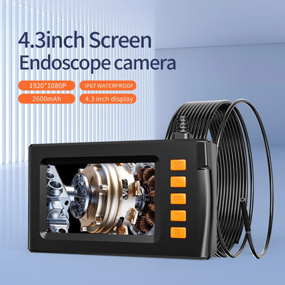 Caméra d’inspection endoscopique 8 mm avec écran 4,3 pouces