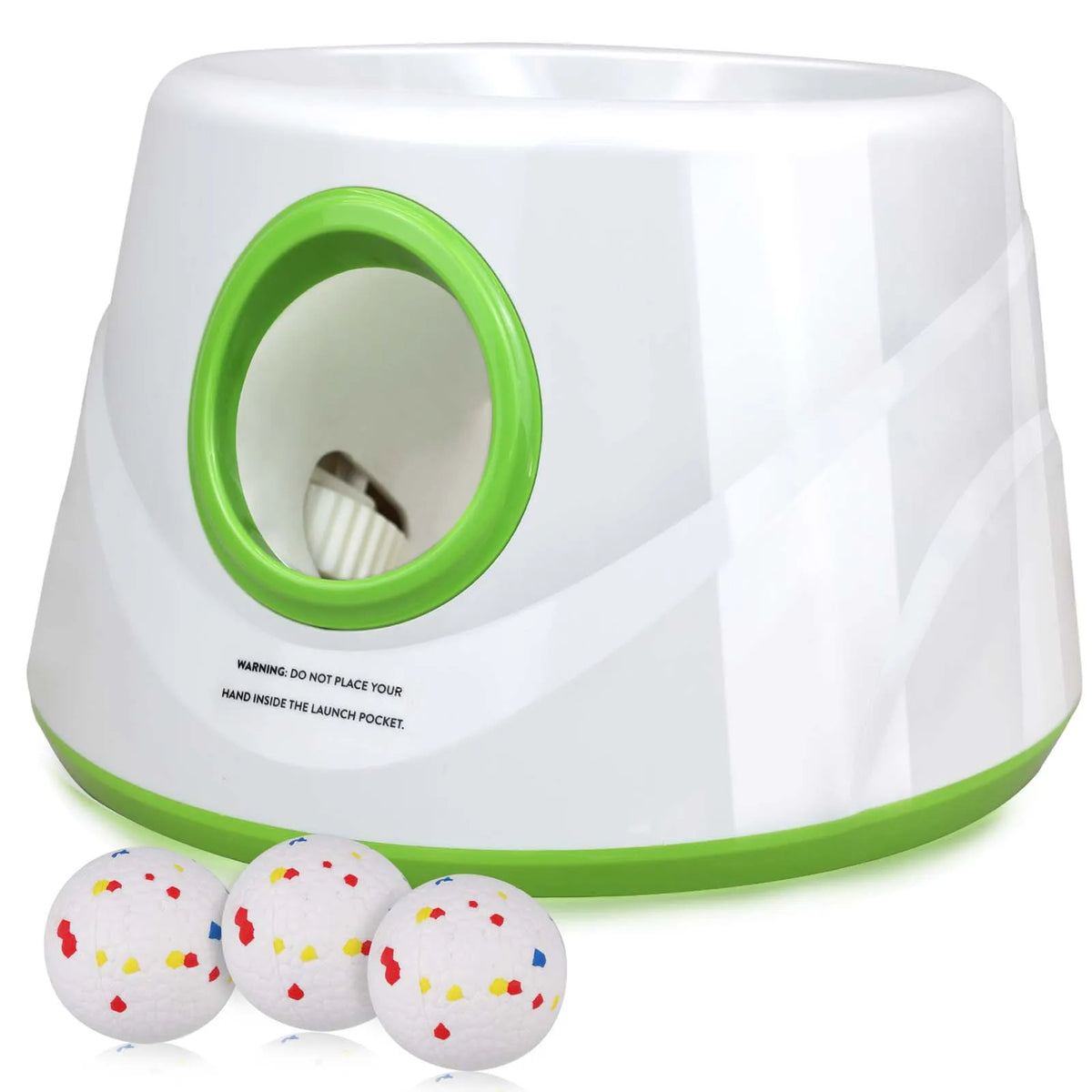 Lanceur automatique de balles pour chien rechargeable