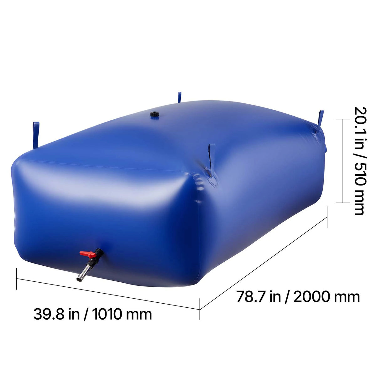 Réservoir d’eau souple pliable SucceBuy, de 113 à 1 000 L - APPRO-DISTRI