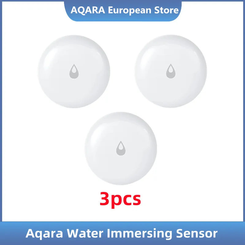 Détecteur de fuite d’eau Aqara Zigbee – Lots de 3 ou 4